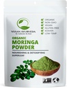 Moringa Pulver (8 Unze), Moringa Oleifera Blatt Pulver | Gentle Dried Leaves | 227g (8 Unze) Pack | Paket von 1