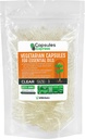 XPRS Nutra Size 3 capsule vegane vuote - 500 conteggio capsule vegetali trasparenti per la maggior parte oli essenziali - pillole vegetali vuoti - Riempimento olio fai da te