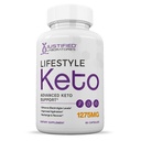 Mode de vie pilules kéto 1275MG nouvelle et améliorée formule contient vinaigre de cidre de pomme extra vierge huile d'olive poudre verte thé feuille 60 Capsules