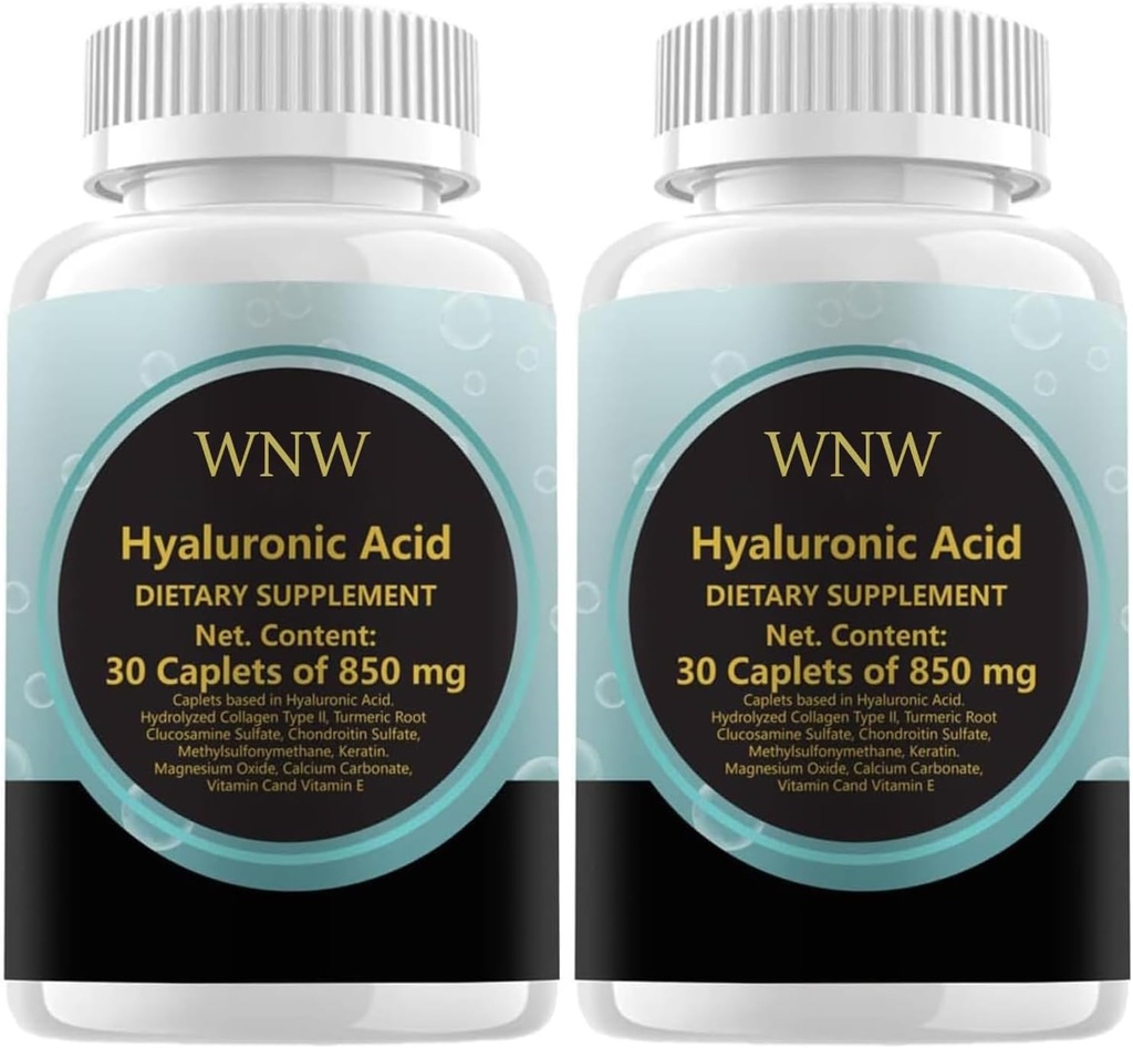 Nouvelles capsules Hyaluronique-Acid 30 850 mg (2PCS)