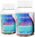 Multivitamin für Damen - 120 Multivitamin Gummi - Vitamine für Damen - Natürliche Frucht Geschmack - Glutenfrei & Non GMO - Pack x 2 Flaschen.