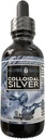 Supplément minéral liquide colloïdal argent pour le soutien immunitaire, taille de service 1,9ml environ 57 gouttes