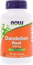 NOW Radice di dadelion 500mg, 100 capsule (pacchetto di 3)