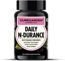 Durance N quotidienne, Extrait de nitrate d'épinard rouge, Supplément à l'oxyde nitrique, 400 mg, Capsules de givrage pré-entraînement, 60no