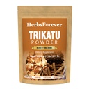 HerbsForever Trikatu Poudre de Churna – Mélange ayurvédique à base de plantes pour le soutien digestif et l'équilibre de la vata, non-OGM, végétalien, 230g
