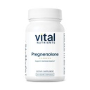 Vital Nutrients - Pregnenolone - Supporta Mood, Memoria e Funzione Immune - 60 Capsule Vegetariani per Bottiglia - 10 mg