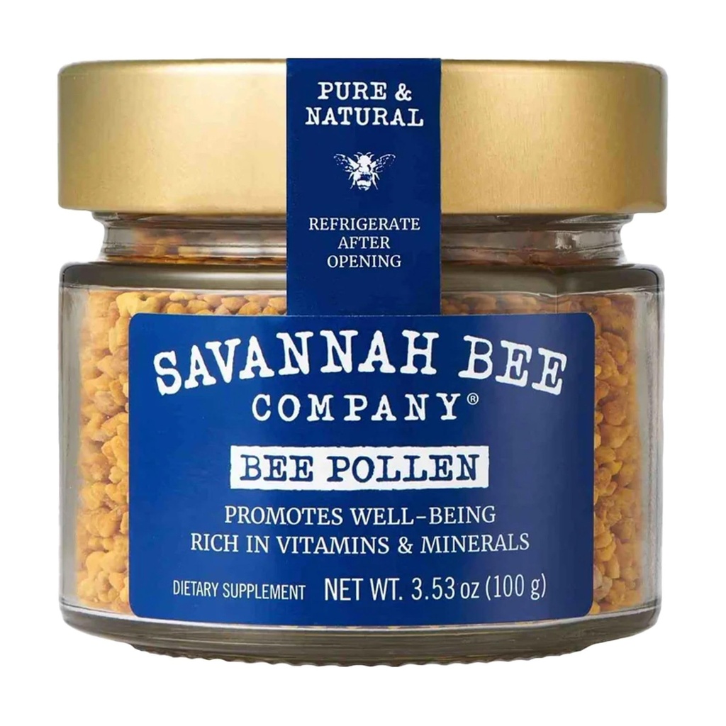 Integratore di polline d'api Savannah Bee - Supporto di sistema immunitario - Forte Antiossidante - Ricco di vitamine e minerali - 100% naturale e crudo
