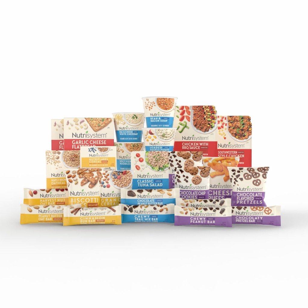 Nutrisystem® Kickstart Balanced 7-Day Weight Loss Kit mit 28 leckeren Mahlzeiten & Snacks