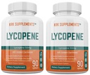2 Flaschen Lycopin 50mg 180 Gesamtkapseln