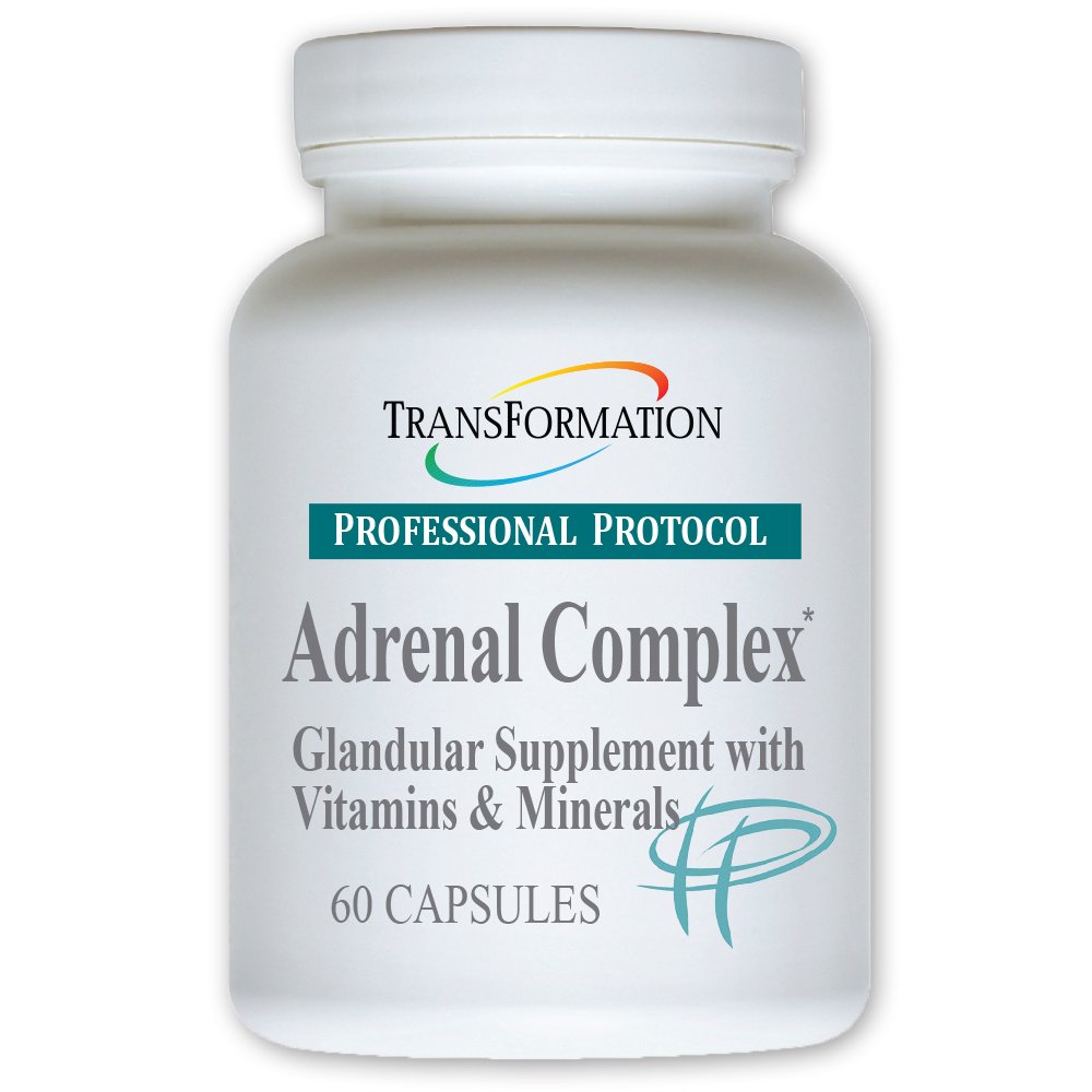 TRANSFORMATION LE GÉNèse DES BONNES Enzymes DE SANTÉ Complexe Adrénal - 60 Capsules - Formulation synergique d'herbes et de vitamines pour soutenir un système endocrinien sain