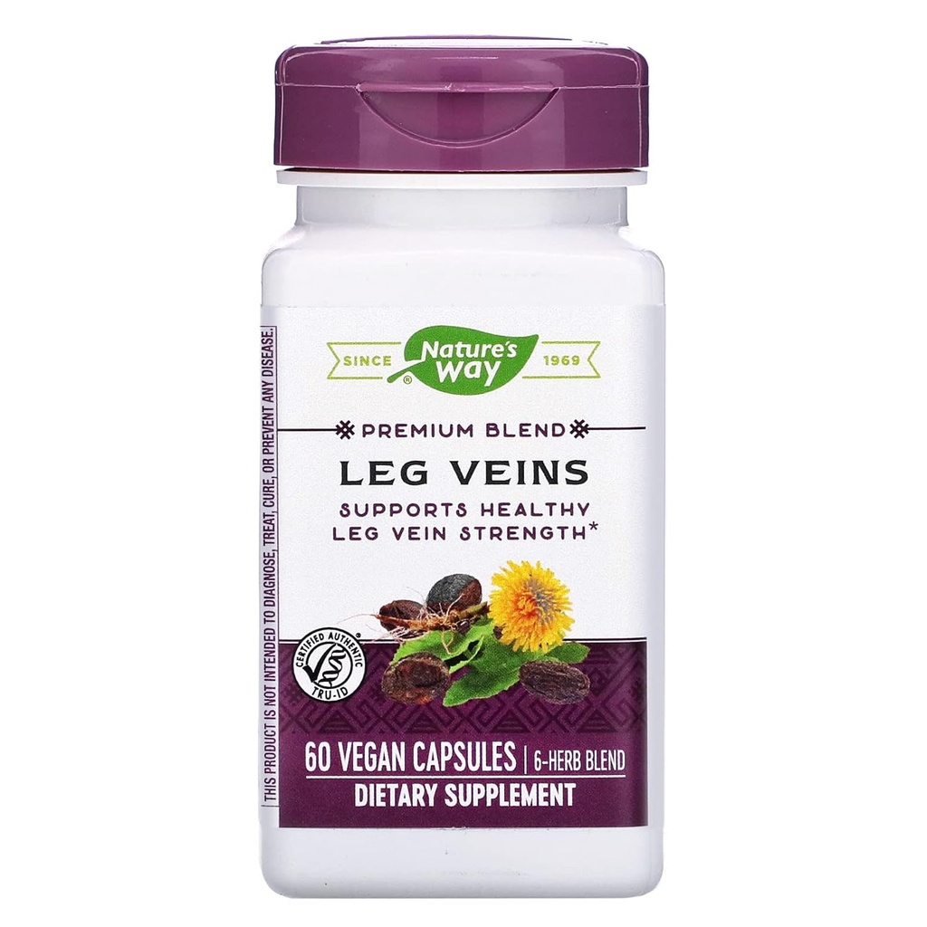 Natures Way Leg Veins Unterstützung Mischung, 60 ct