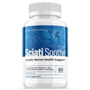 Sciatisoothe Supplemento per Sciatica, Sciati Soothe Nerve Health, Sciatisoothe Capsule Vitamine, Sciatisoothe Advanced Total Wellness Support Formula Massima Forza Made in USA (60 Capsule)