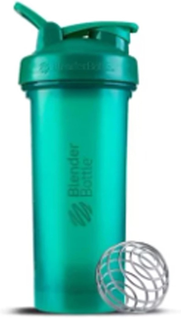 MiscelatoreBottle Shaker Bottiglia con l'organizzatore e lo stoccaggio del tubo per il sistema ProStak della polvere proteica, 22-Ounce, Teal