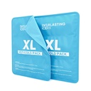 Wiederverwendbares Eispaket für Verletzungen | 11" x 14.5" - 2 Pack XL | Hot & Cold Pack | Großes Eispaket für Rückenschmerzen Relief, weiche Eispakete wiederverwendbar, flexibel, wenn gefroren