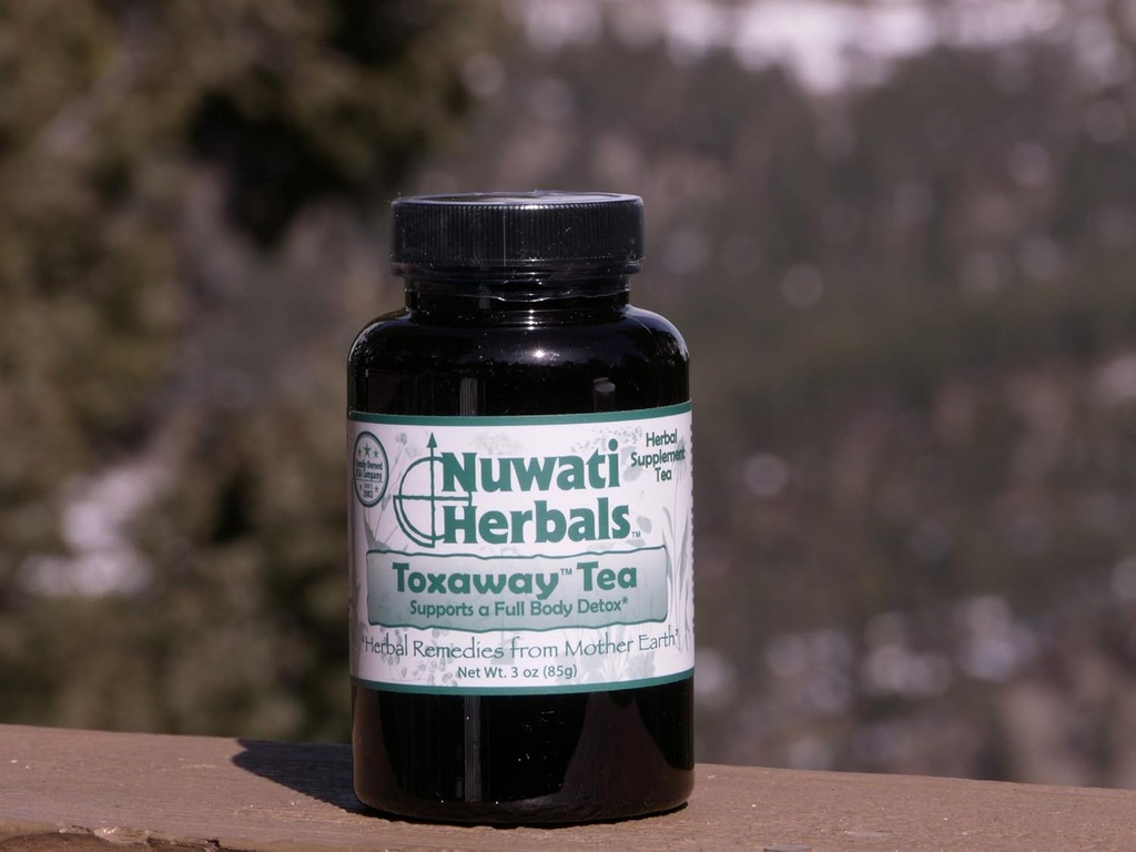 Nuwati Kräuter Toxaway-Tee - unterstützt einen Vollkörper-Detox – fördert gesundes Leben, Haut und Körper, 6 Unzen
