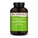 Dr. Mercola Whole-Food Complex con Aggiunto Multivitamin Plus Minerali Vitali, 30 Serve (240 compresse), Integratore alimentare, Supporti Salute complessiva