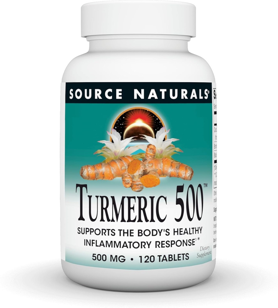 Quelle Naturals Turmeric 500, 500 mg - 120 Tabletten