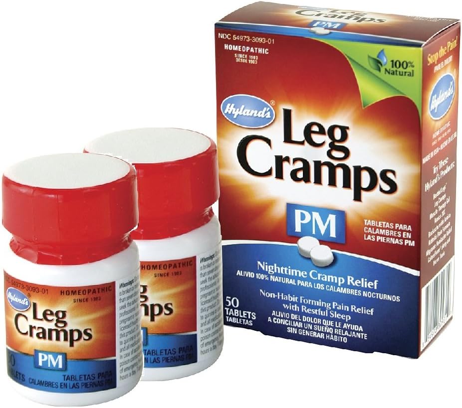 Hyland's Leg Cramps PM Tablets, 50 Count (Pack von 2)
