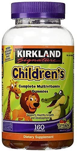 Kirkland Firma FsmJUt Bambini Multivitamin Gummies, 160 Conte