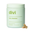 divi Haar Vitamine für Frauen & Männer – Hergestellt mit sauberen und Science-Backed Zutaten zu wachsen + zu verdünnen – Erstellen Sie eine gesunde Haarumgebung – Hergestellt mit Biotin und Lustriva