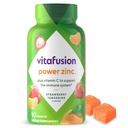 Vitafusion Power Zink-Gummi-Vitamine, Erdbeer Tangerine Geflammte Immununterstützung (1), 90 Zähler