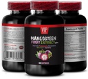 stimuler la puissance du cerveau et de la mémoire - EXTRAIT DE FRUIT MANGOSTEEN AVEC FRUIT ACAI, POMEGRANATE, RESVERATROL, NONI FRUIT, GOJI BERRY, compléments de mangosteen, suppléments antioxydants pour les femmes, 1 bouteille 60 capsules