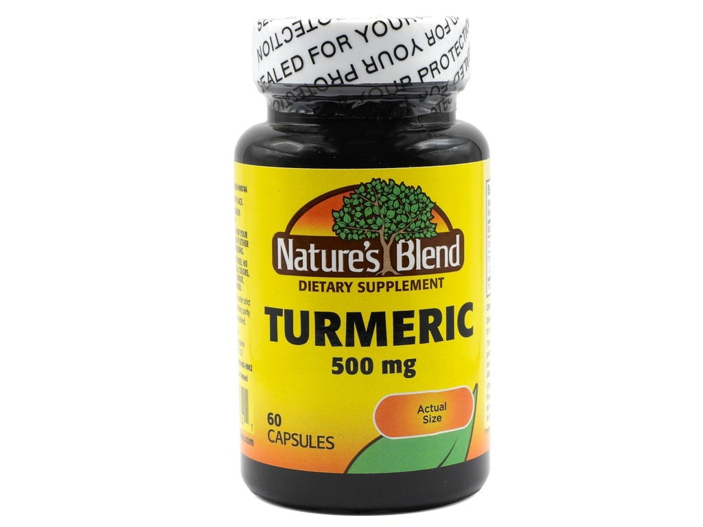Nature's Blend Turmeric 500 mg 60 Kapseln