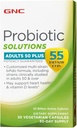 GNC Probiotic Solutions Erwachsene, Kundenspezifische vegetarische Formel für Erwachsene 50+, unterstützt Verdauungs- und Immungesundheit, 30 Kapseln