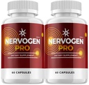 (2 Pack) Nervogen Pro Kapseln, Nervogen Pro für Neuropathie Kapseln, Nervogen Pro Advanced Formula Nahrungsergänzung, Vitamin C Zink Enhanced - Nervogen Pro Bewertungen (120 Kapseln)