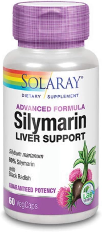 SOLARAY Silymarin Formula speciale, Veg Cap (Btl-Plastic) 550mg | 60ct