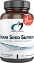 Designs for Health Grape Seed Supreme - 200mg Grapeseed Extract Supplement mit Grape Skin + Muscadine Grape - Non-GMO Polyphenol + Anthocyanin Antioxidant Blend (60 Kapseln)