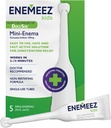 DocuSol Enemeez Kids Enema - Aufnahmehilfe für Kinder, Docusate Sodium Stool Softener, Fast-Acting, 5 Single-Use Disposable Tubes