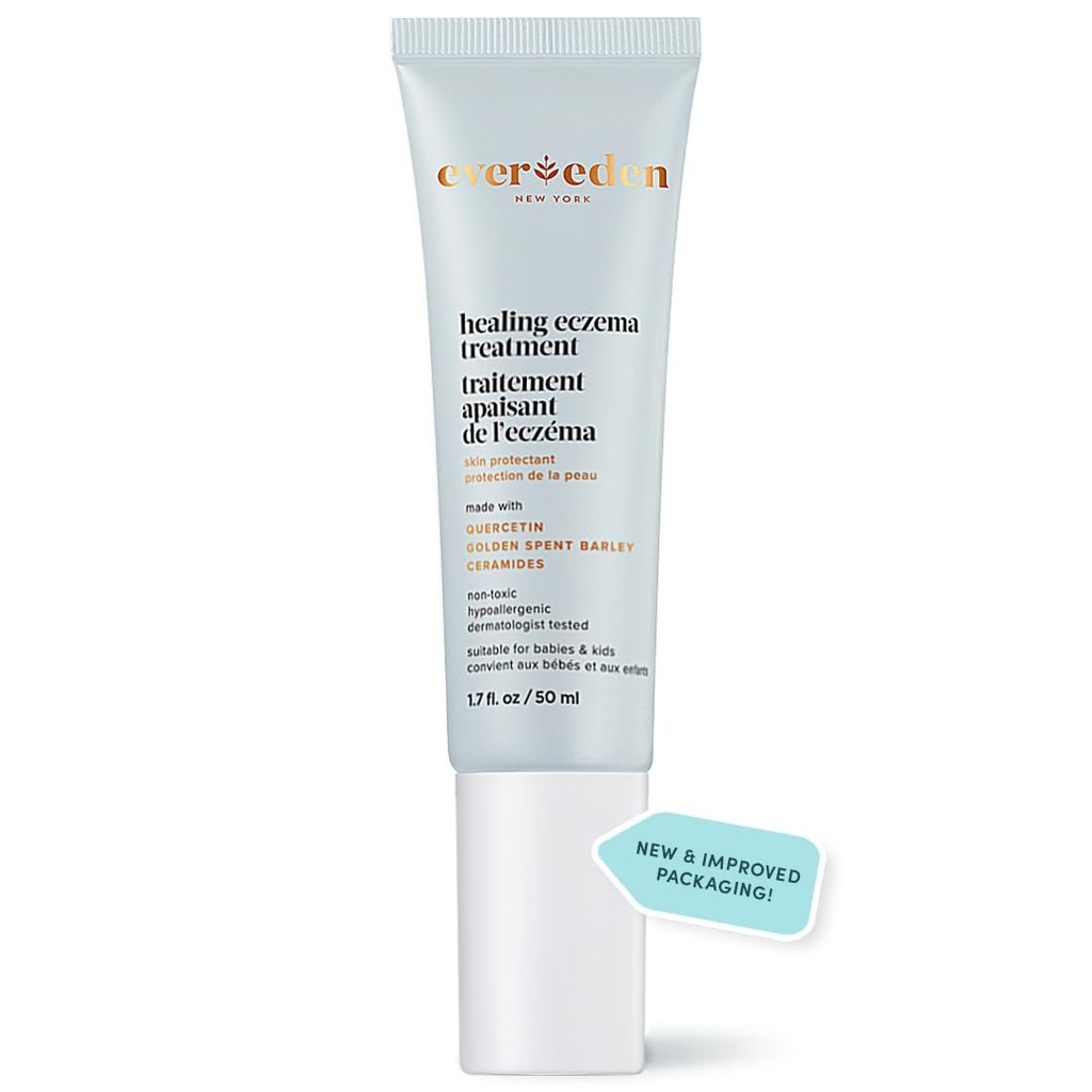 Evereden Heilende Eczema Behandlung, 1.7 fl oz | Eczema Creme | Saubere und Duftfreie Creme für Babys, Kinder und Erwachsene | FSA Eligible