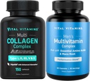 Vitamine vitali capsule multi collagene + Multivitaminici da uomo