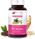 Sheltr DHT Blocker con Biotina, Semi di zucca, Estratto di tè verde, Omega 3, Estratto di Ginseng, Vitamina C, E, B6, aiuta a ridurre la caduta dei capelli, Stimola supplemento di crescita dei capelli per gli uomini e le donne - 60 compresse