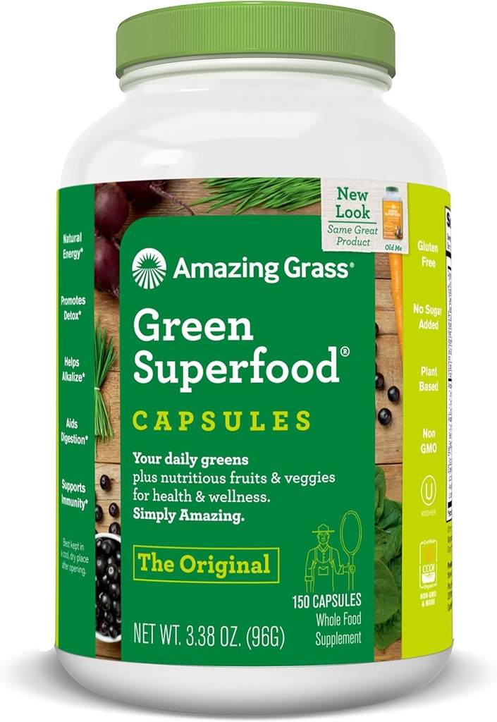 Amazing Grass Green Superfood Original, 150 comtes