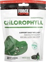 FORCE FACTOR Chlorophyll Soft Chews antiossidanti supplemento per ridurre l'odore del corpo, promuovere il respiro fresco, non OGM, senza glutine, e Vegan, fresco mint Flavor, 30 Soft Chews, verde