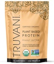 Truvani Poudre de protéines de pois végétaliens (en anglais) Beurre d'arachide (en anglais) 20g Protéine biologique à base de plantes (en anglais) 10 portions (en anglais) Keto (en anglais) Gluten & Dairy Free (en anglais)