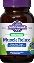 Muscle de récolte sauvage de l'Oregon Relax Complément biologique à base de plantes Capsules végétaliennes avec Valérien, Houblon et Crâne - 90 Compte
