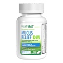 HealthA2Z® Mucus Relief DM | Dextromethorphan HBr 20mg | Guaifenesin 400mg | No Benzene | Cough, Sofortfreisetzung, Unbeschichtet (120 Count (Pack 1))