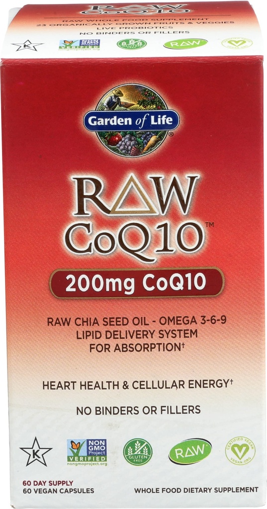 Garten des Lebens Raw Coq10, 60 Ct