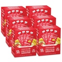 Designer Wellness Protein Smoothie, Frutta reale, 12g Protein, Carbo basso, Zero Aggiunto Zucchero, Senza glutine, Non OGM, Nessun colore artificiale o aromi, Fragola Banana, 24 Conte