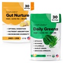 Complement Gut Nurture & Daily Greens Bundle – Supporto completo digestivo e nutrizionale