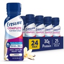 Veillez à ce que la nutrition de la vanille soit complète, complète, équilibrée, prête à boire, 30g de protéines, 25 vitamines et minéraux, 10 fl oz—24 Pack