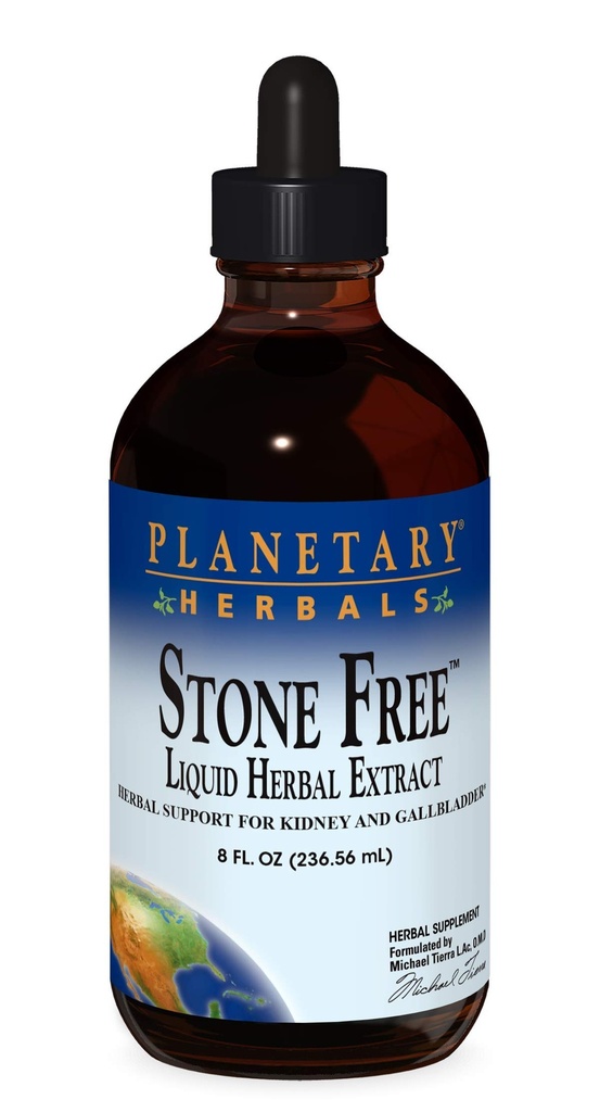 Planetary Kräuter Stein Kostenlose flüssige Extrakt Ergänzung 8 oz