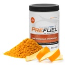 EnergyFirst Prefuel Vegan Pre-Workout Powder, Zero Sugar, All-Natural Energizer con Supporto Immune Orange Flavor, 30 Serve per la massima prestazione di allenamento