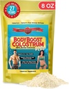 BodyBoost Colostrum Whole, 100% Bovine Colostrum Powder, Integratore Booster Immune con Immunoglobulina & Lactoferrin,Grass Fed Colostrum, Food for Gut Health & Muscle Growth, Diverse Intake, 8 oz