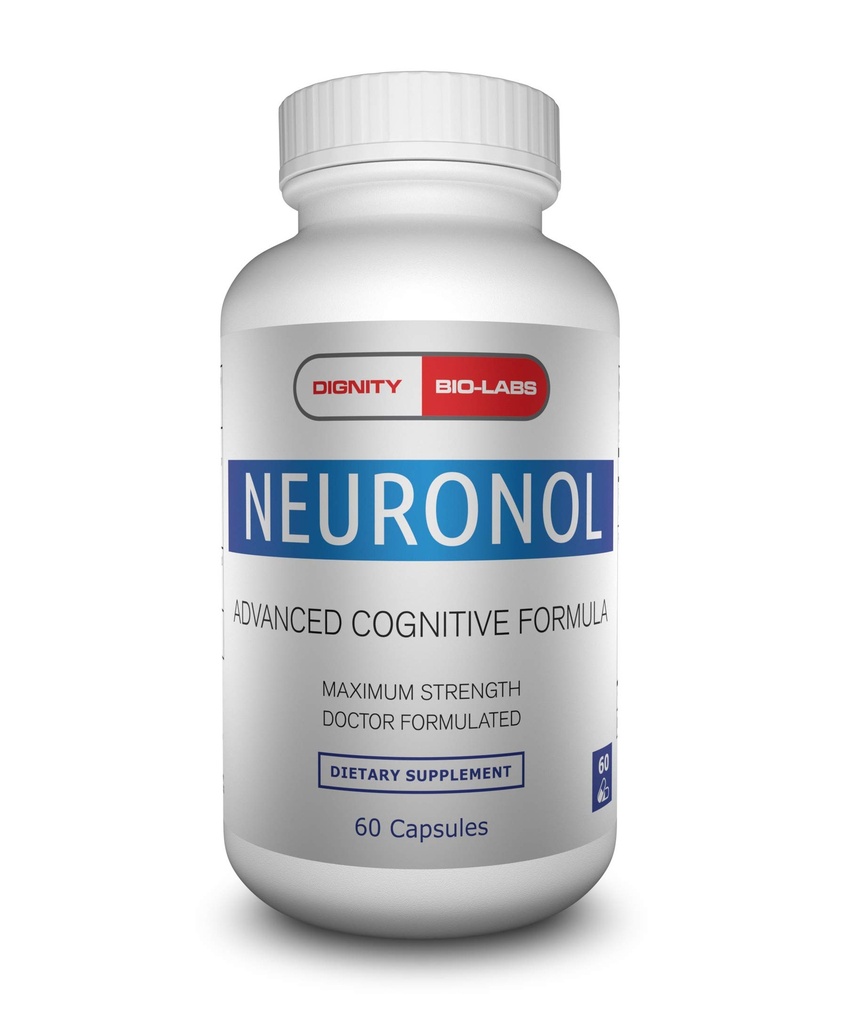 Neuronol von Dignity Bio-Labs: Gehirngesundheit Formel für Gedächtnisunterstützung, Fokus, Klarheit und Konzentration - #1 Nootropic formuliert w/Dmae, Bacopa Monnieri, Ginkgo Biloba & More.