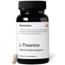 Momentous L-Theanine Supplement - 200 mg Capsule per Promuovere il Relax & Focus - NSF Certificato per lo Sport - GMO- & Gluten-Free - 60 Serve