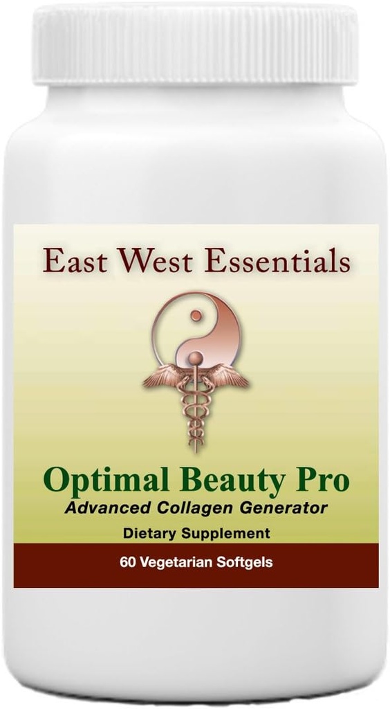 Optimal Beauty Pro - Integratore alimentare di East West Essentials - Promuove Thicker, capelli più sani - Aiuta a costruire il collagene - Riduce le linee sottili e le rughe